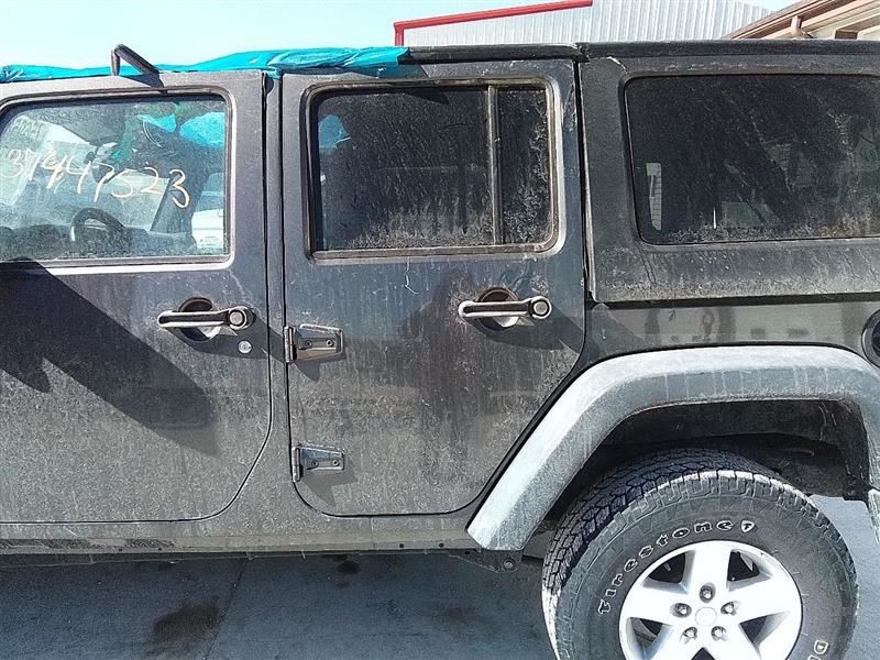 Driver Rear Side Door Full Door VIN W 6th Digit Fits 11-18 WRANGLER 3196793