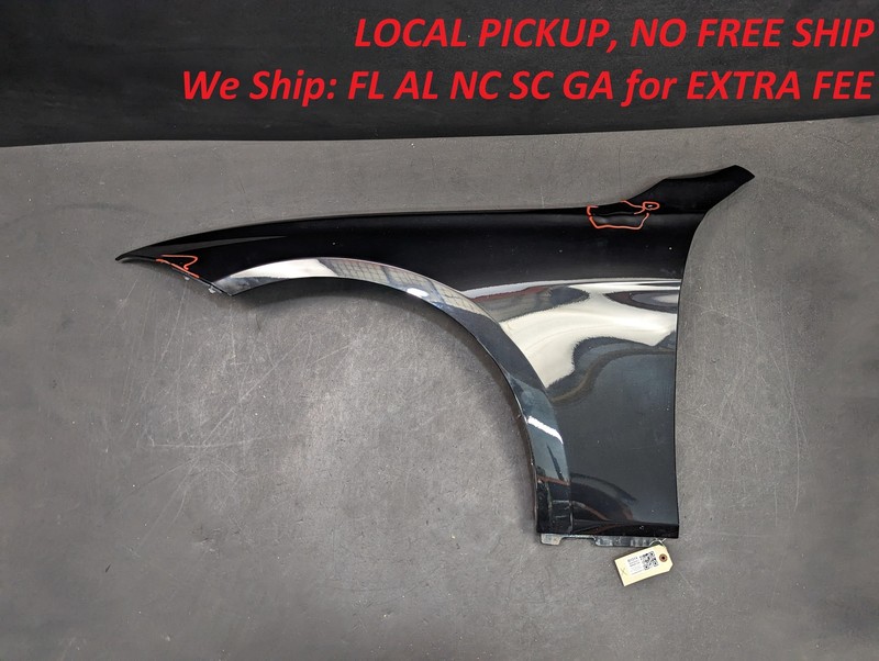 Front Left Fender Sapphire Metallic 2018 BMW 330i 41009621597 2017