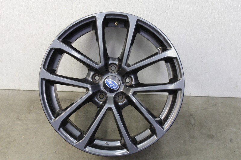 Subaru WRX Dark Gray Gunmetal Double 5 Spoke Wheel Rim 18" 18x8.5" Oem 2015-2021