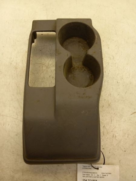 2004 TOYOTA TACOMA SR5 TRANSMISSION SHIFTER BEZEL