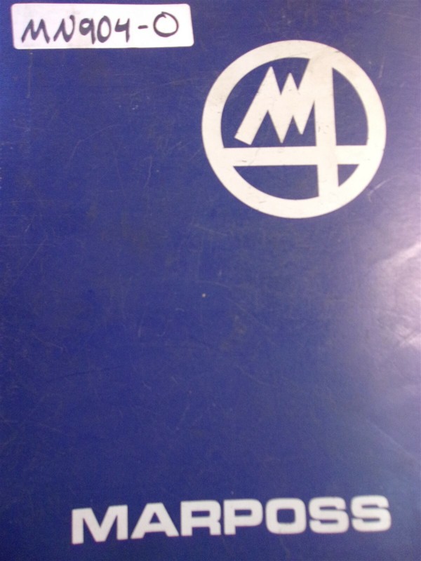 Marposs Installation Instructions E54 Motion Controller Book Set *FREE SHIPPING*