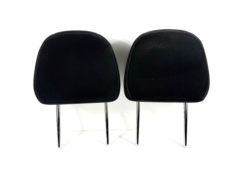 2015-2021 Nissan Murano Front LH & RH Headrest Black Cloth Set of 2 OEM