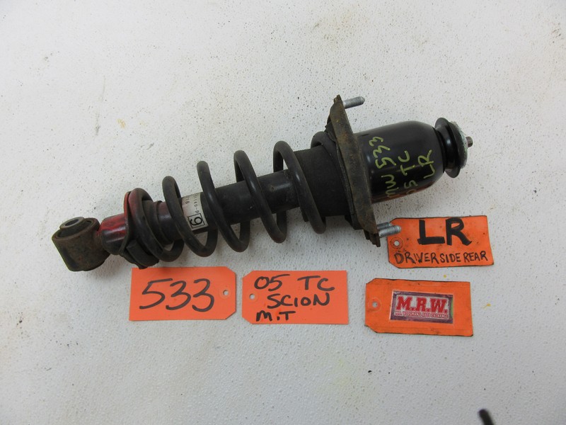 STRUT SHOCK COIL SPRING DRIVER SIDE LEFT REAR LR for 05 06 07 08 09 10 SCION TC