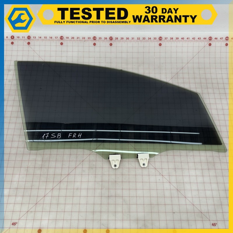 15-17 Subaru WRX STI FRONT RIGHT PASSENGER SIDE DOOR WINDOW GLASS OEM