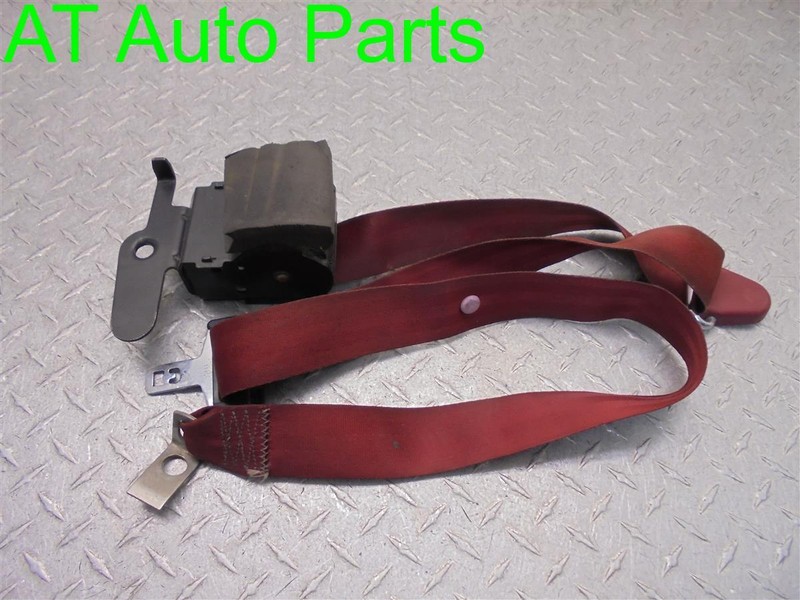 91-94 FORD EXPLORER FRONT PASSENGER RIGHT SEAT BELT RETRACTOR RED OEM 35155A