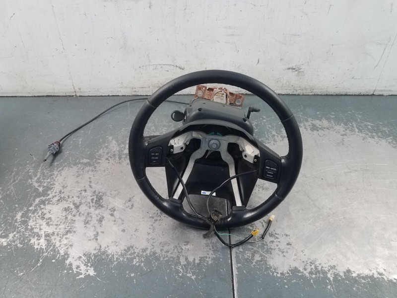 2004 Jeep Wrangler TJ Rubicon 4x4 Steering Wheel / Column / Key #9749 B4