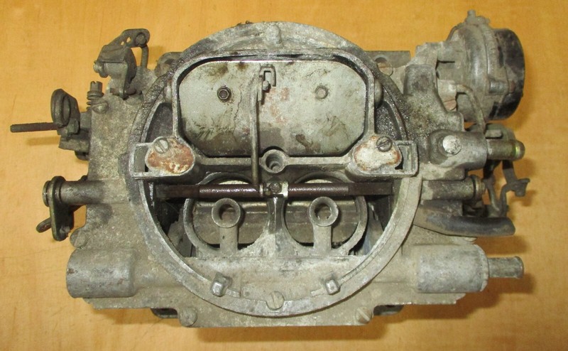 USED 4 BARREL CARTER CARBURETOR 9635S 4D4 625 CFM C4-AFB ELECTRIC CHOKE