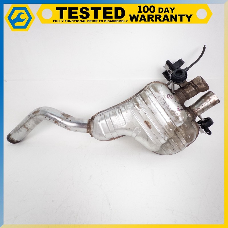 04-10 BENTLEY CONTINENTAL GT REAR RIGHT PASSENGER SIDE LOWER EXHAUST MUFFLER OEM