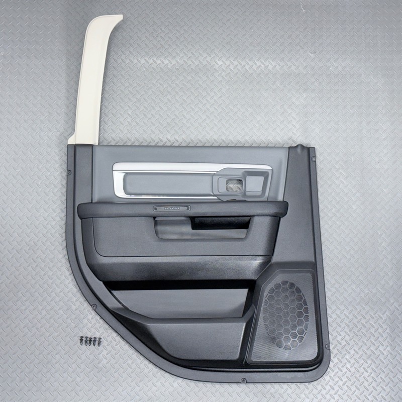 ✅ 13-24 RAM 1500 Classic 2500 3500 CREW CAB OEM REAR LEFT DOOR TRIM PANEL LH
