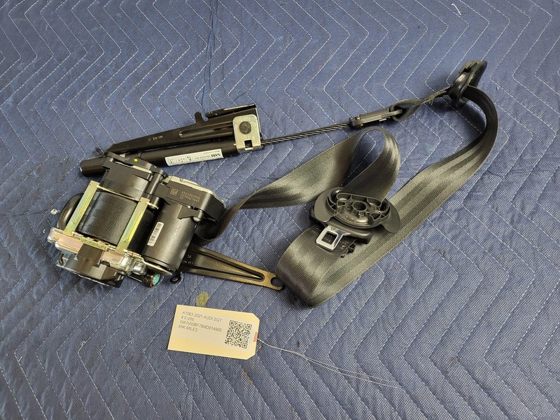 Used Oem Audi Right Passenger Front Seat Belt Retractor for 2020-2023 SQ7