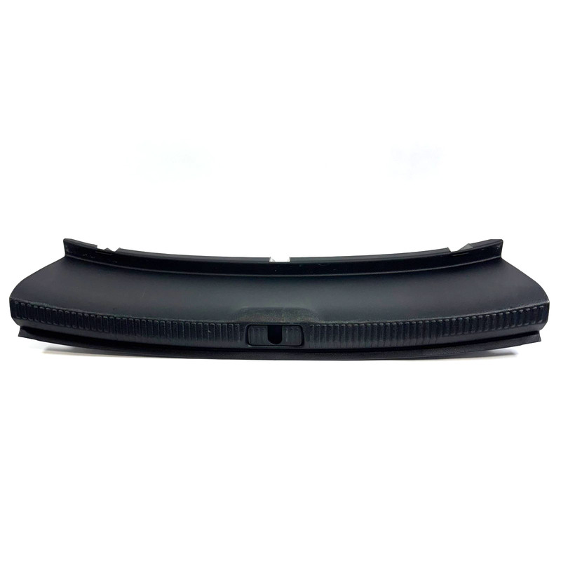 📌 15-20 AUDI A3 S3 REAR TRUNK FLOOR SILL SCUFF STEP PLATE COVER PANEL BLACK OEM