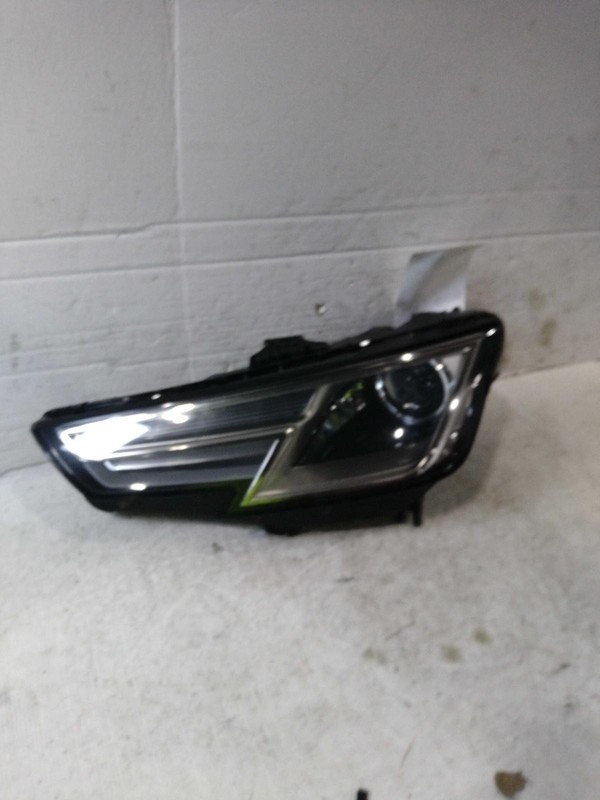 2017 Audi A4 Left Headlight Assembly White OEM 216940 42000 Miles