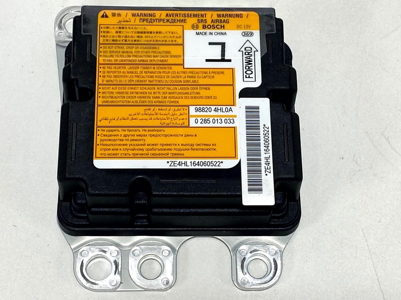 15-17 INFINITI Q50 RESTRAINT COMPUTER CONTROL MODULE OEM