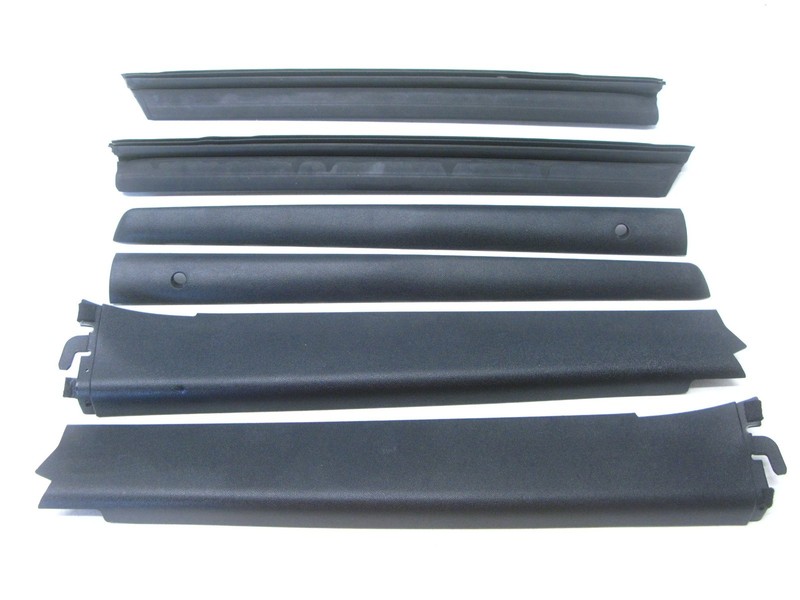 09-15 MINI COOPER S R57 CONVERTIBLE SLIDING ROOF TOP CENTER TRIM SET OEM 040225B