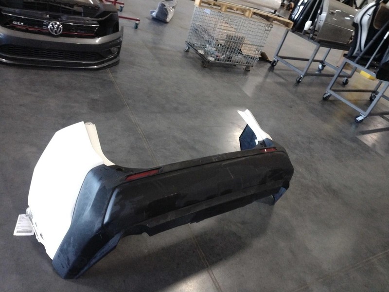 2019 Toyota RAV4 White Rear Bumper Assembly OEM 700554 55K Miles