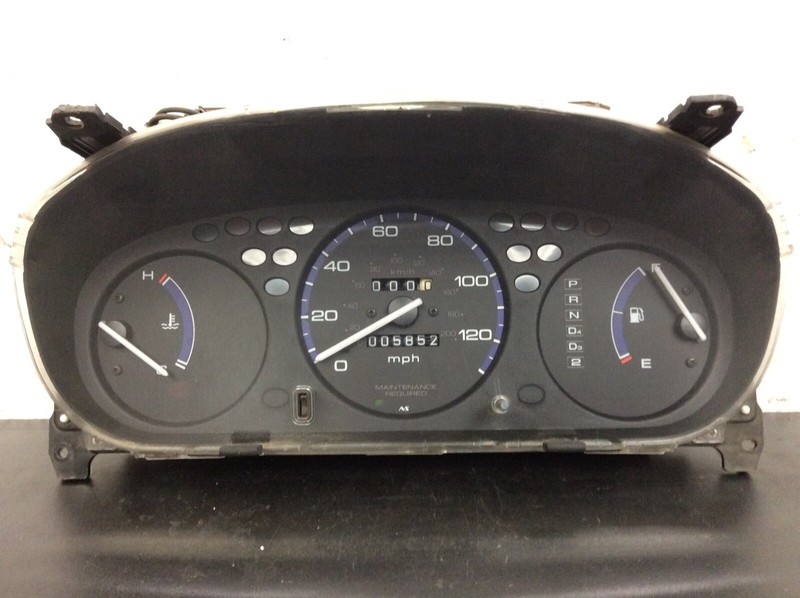 96-00 Civic DX AT Instrument Cluster Speedo Tacho Meter Gauges 5k Used OEM