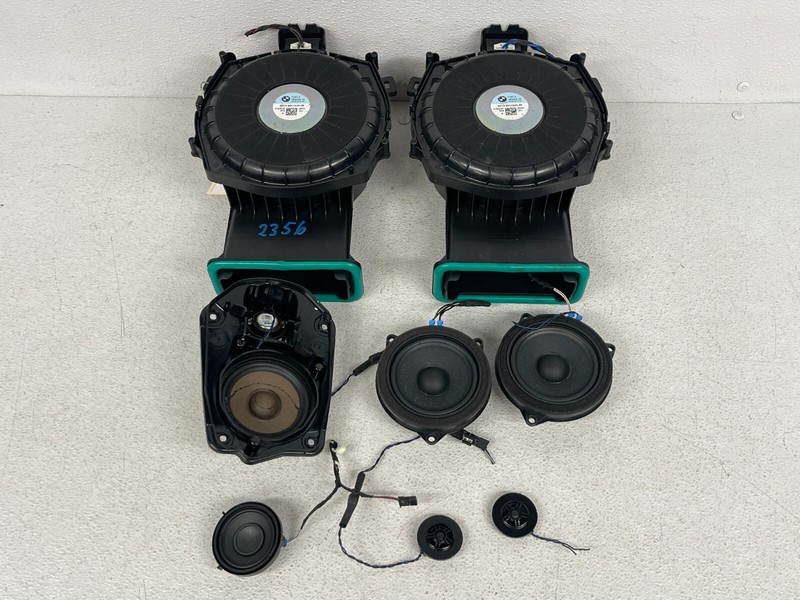 ⭐18-23 BMW X3 X4 G01 G02 SPEAKER SUBWOOFER WOOFER ASSEMBLY SET ASSY OEM LOT2356