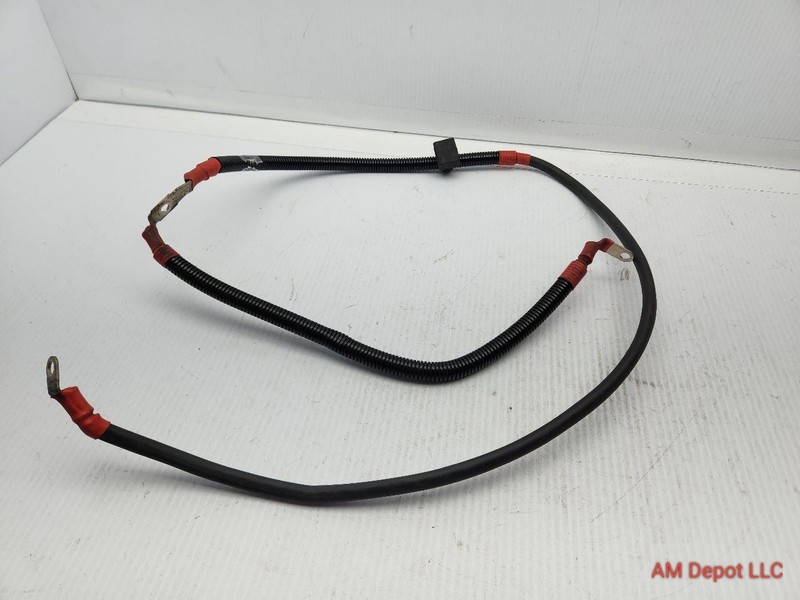 2009 BMW 135i E82 E88 N54 B+ Starter Alternator Cable 12427556846, 7556847