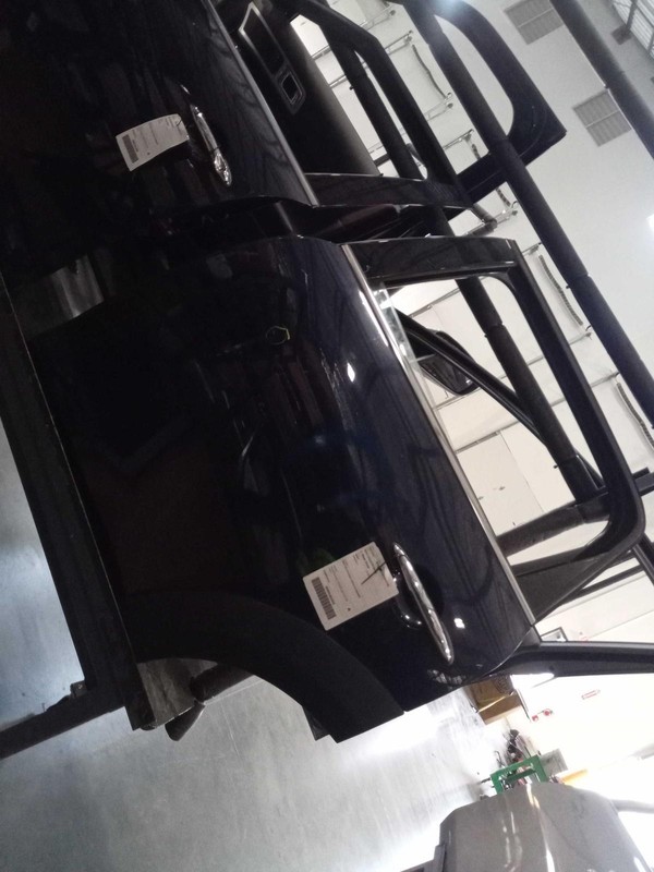 2015 MINI COUNTRYMAN Left Rear Door Blue 128K Miles OEM Used Part 233463