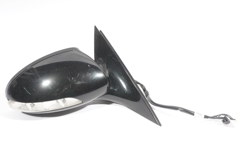 07-09 MERCEDES S550 4MATIC W221 FRONT RIGHT PASSENGER SIDE MIRROR BLACK OEM