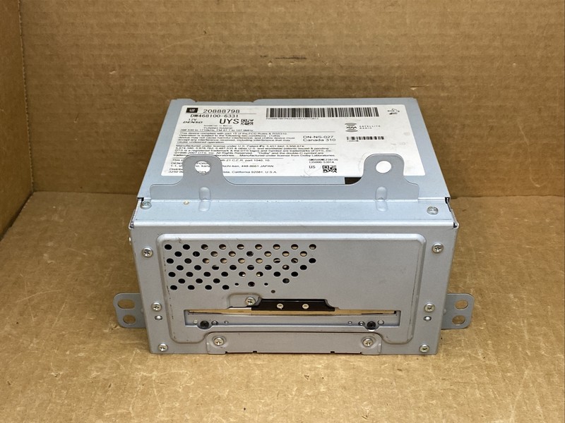2010 Buick LaCrosse Navigation Radio Receiver W/ CD DVD Player 20888798 OEM