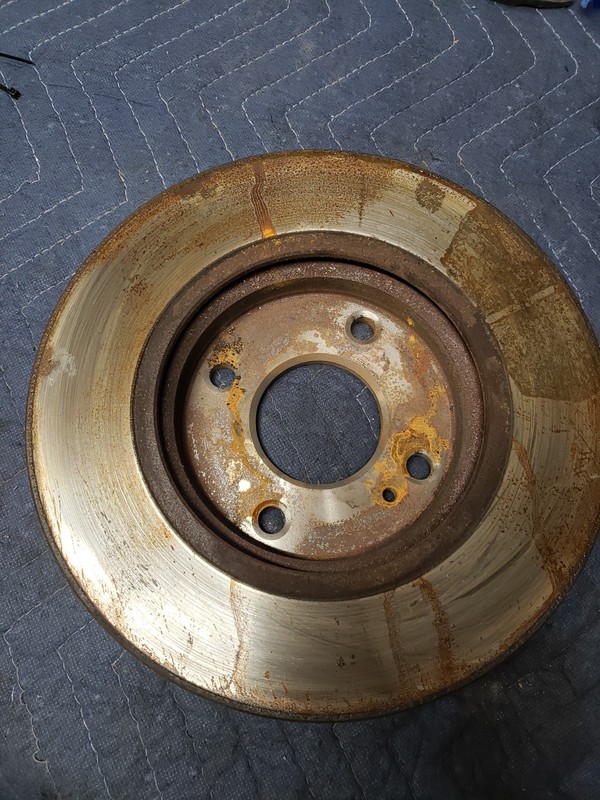 Front Rotor from 2015 Ford Fiesta