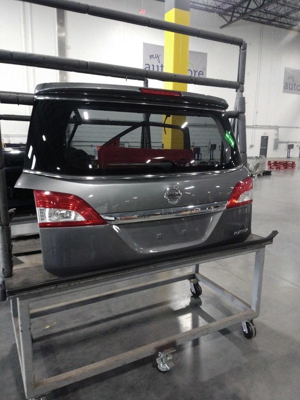Used Deck Lid fits: 2015 Nissan Quest power lift surround view LE Grade A