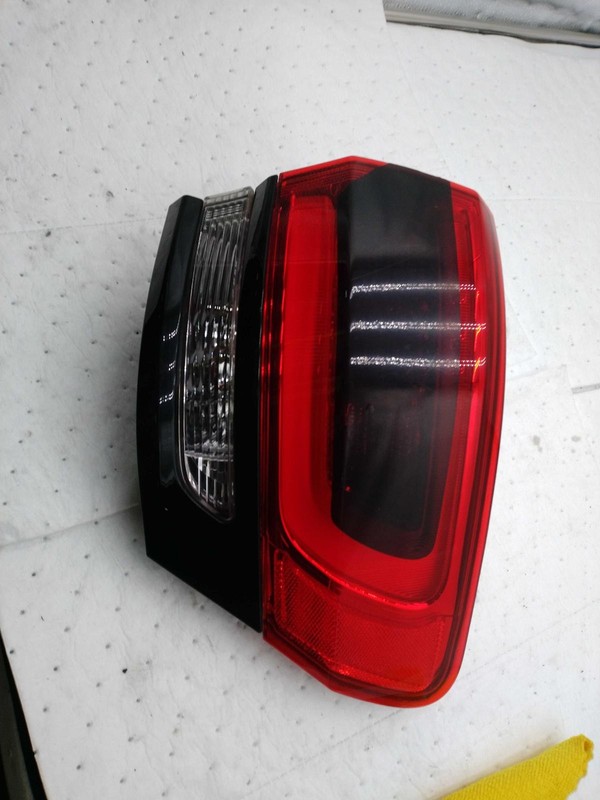 2017 Jeep Grand Cherokee Right Silver Tail Light Assembly - Used, 70K Miles