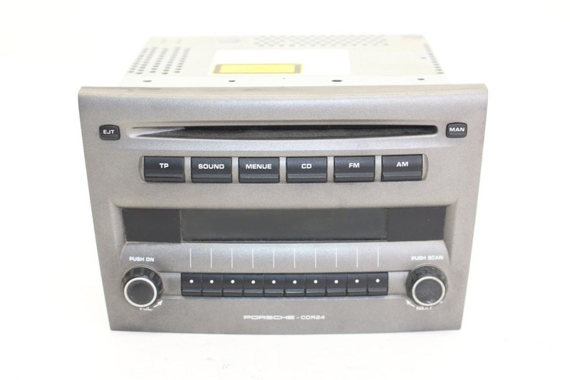 06-08 Porsche CAYMAN 2.7L Am-Fm-Cd Radio Receiver Assembly