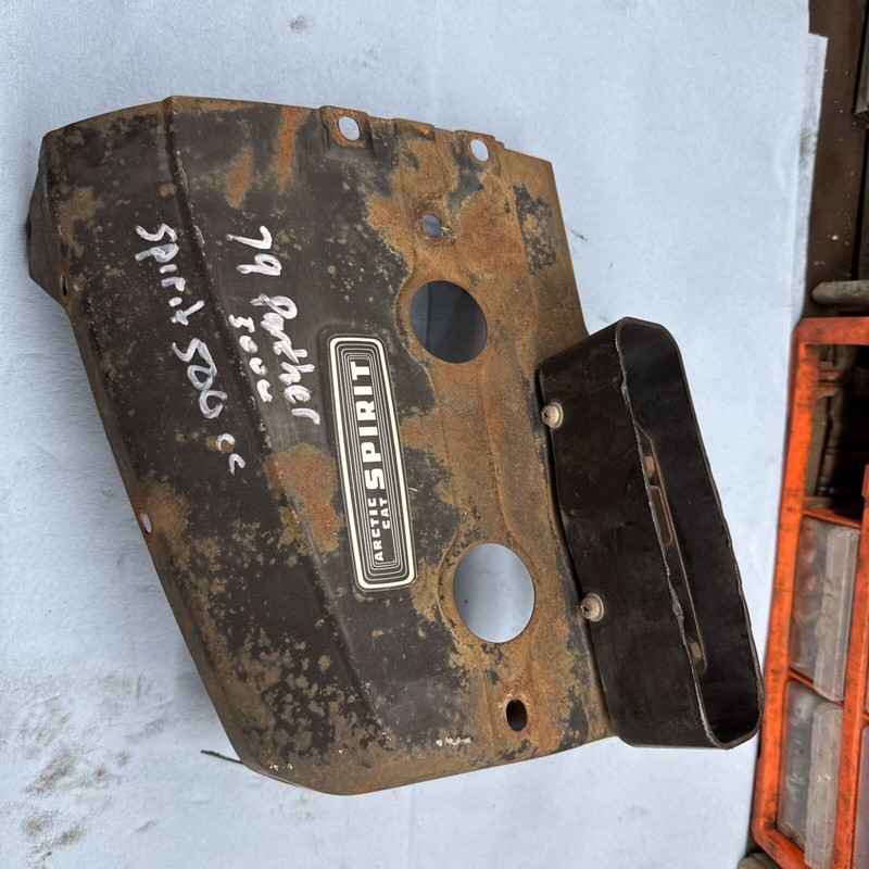 1977 - 1979 Arctic Cat 5000 Panther Vintage Snowmobile Spirit 500cc Motor Cover
