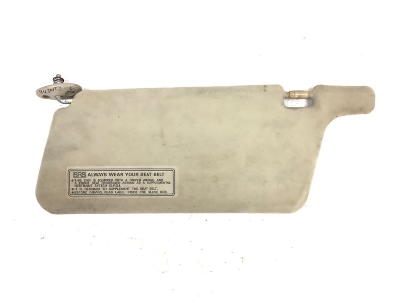 1994 Integra Left Driver Side Sun Visor Sunvisor Windshield Eyes Shade Beige OEM