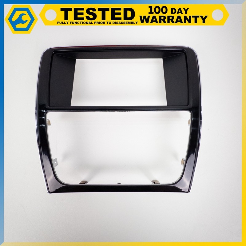 10-16 JAGUAR XJ DASH CLIMATE CONTROL RADIO DISPLAY TRIM BEZEL OEM