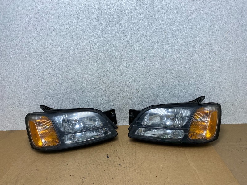 2001 to 2004 Subaru Legacy Outback Left+Right Headlights DEPO AE4825 DW