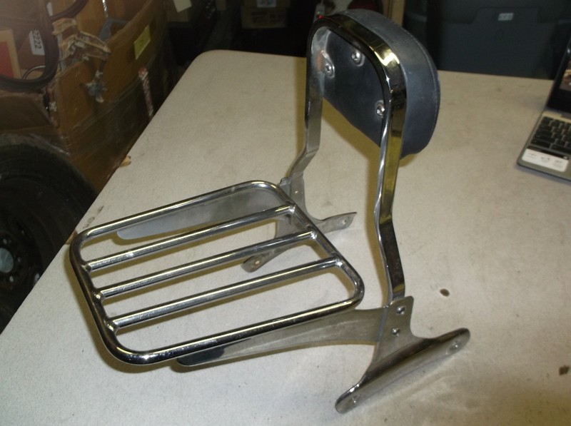 Harley Davidson 95-1339R 95-1339L Sissy Bar Back Rest Rack