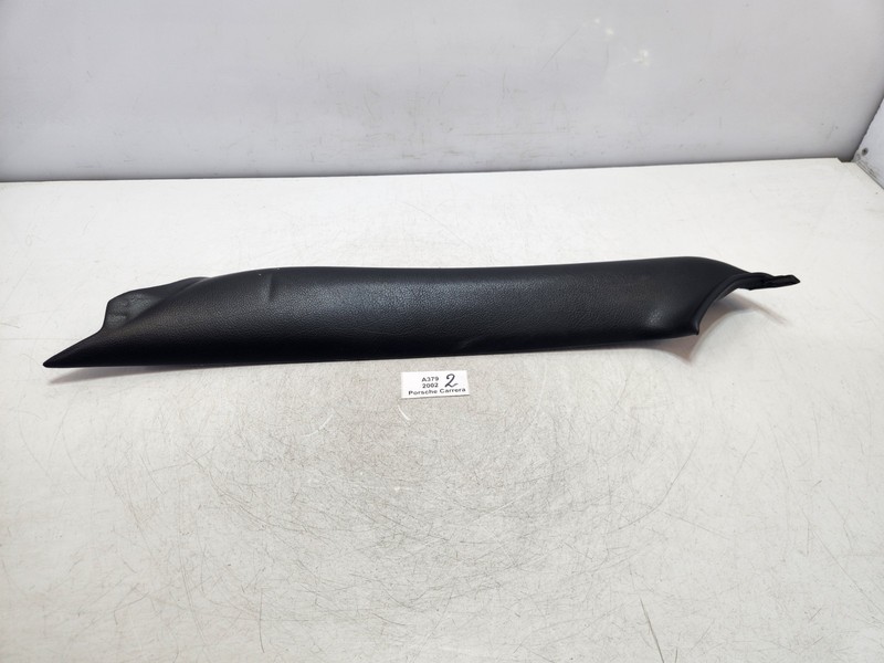 ✅ 00-05 OEM Porsche Carrera 911 Left Driver Side A Pillar Trim Leather Black *