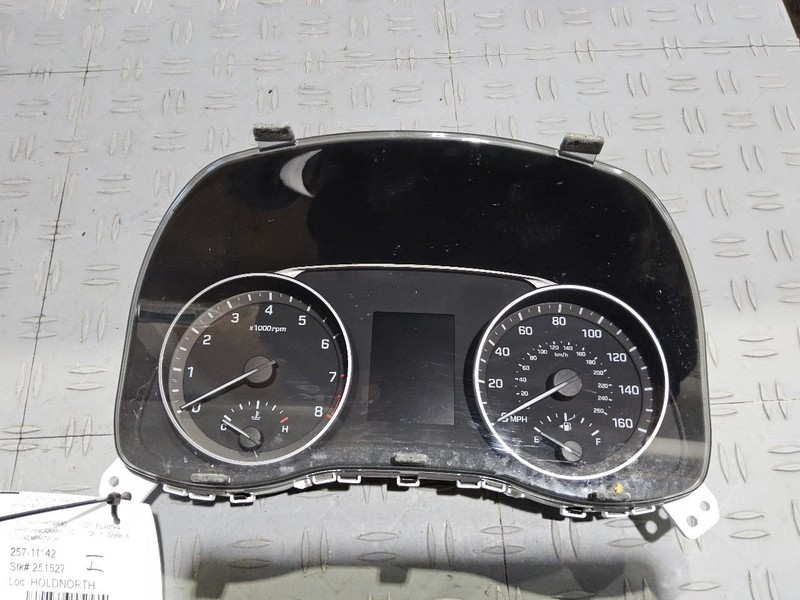 Speedometer Cluster Market MPH US Built Fits 17-18 ELANTRA 3601916