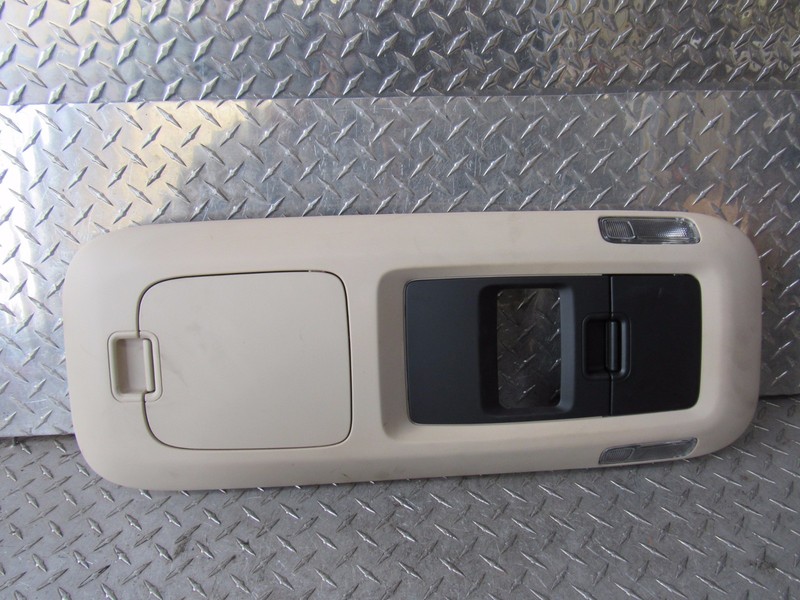 04 FORD EXPEDITON ROOF CONSOLE MAP LIGHTS SUNGLASSES HODLER TRIM 4DR 8CYL 5.4L