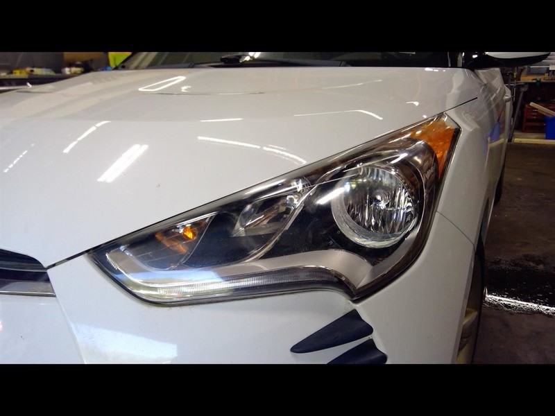 Driver Headlight Halogen Without Projector Fits 12-17 VELOSTER 1606294
