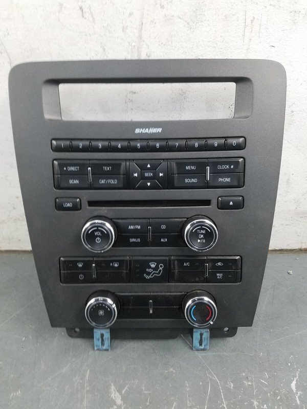 2011 Ford Mustang Shelby GT500 Center Dash Bezel Radio Climate Control #0887 Q6