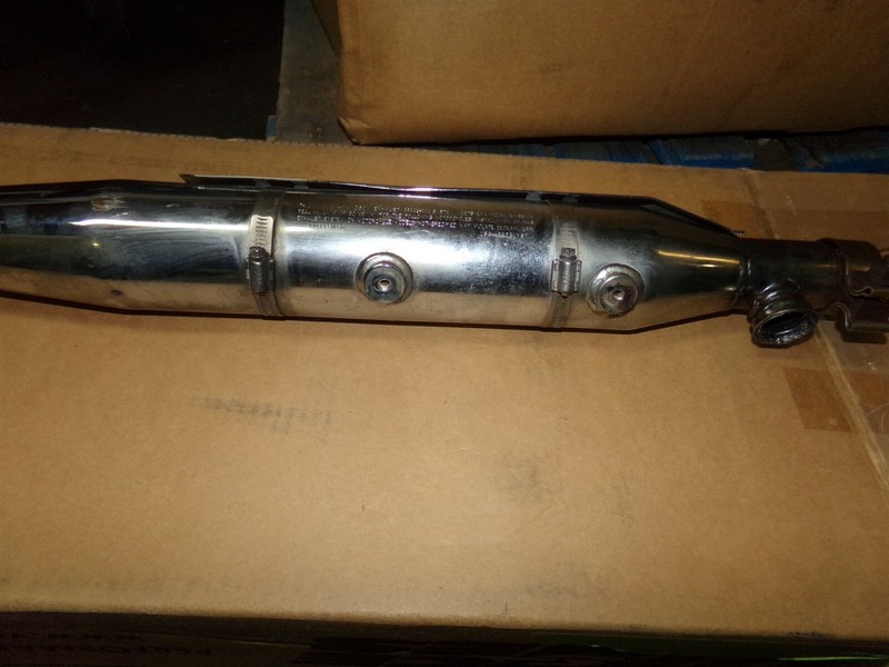 Harley Davidson 65842-00A Exhaust Pipe Muffler System Set of 2 *FREE SHIPPING*