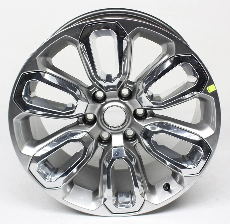 OEM 20 In Alloy Wheel For Ram 1500 Gray with Chrome WRJ 5YD581D5AA