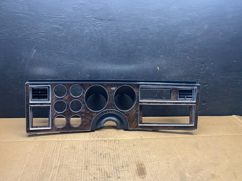 1982 - 1989 Chrysler Fifth Avenue Speedometer Cluster Bezel Trim O1472 DG