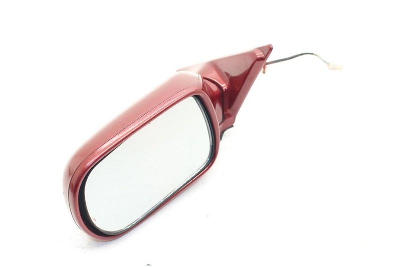 91-94 Nissan 240SX S13 Red Driver Left Side View Power Door Mirror