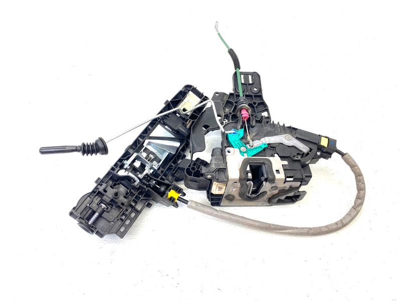 17-20 MERCEDES E400 W213 REAR LEFT DOOR LOCK LATCH W/ HANDLE BASE OEM #A0.60