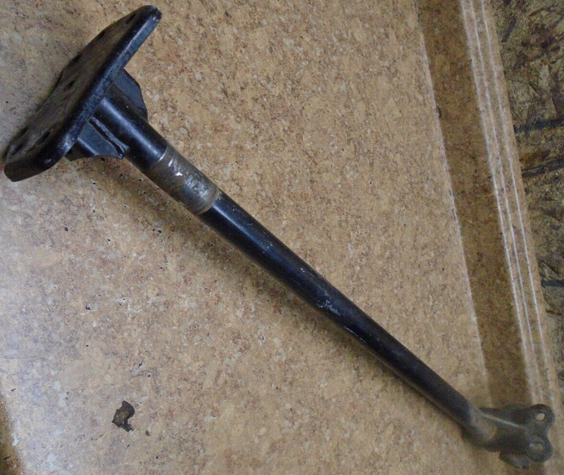 1989 Suzuki ATV LT250 LT 250 Quadsport Quad Sport Steering Stem Shaft Column Rod