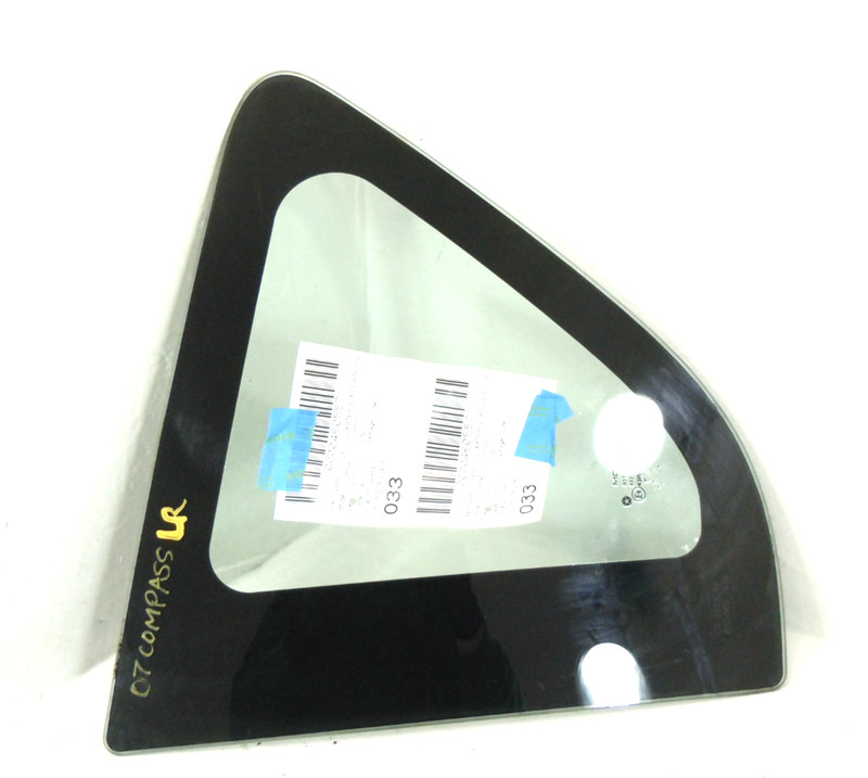 2007-2017 Jeep Compass Rear Quarter Window Glass Driver Left OEM