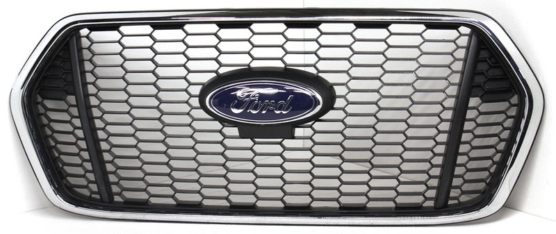 OEM Grille For Ford Transit 150 LK41-17B968-FBW Chrome Surround with Black Mesh
