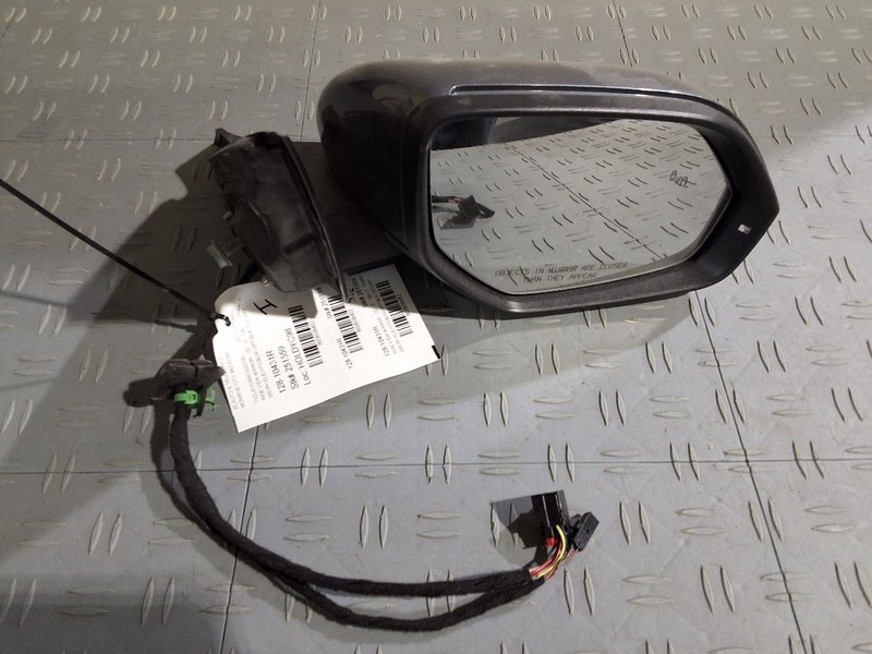 2018-2023 Volkswagen Atlas Passenger Side View Mirror Manual Fold w/o Memory