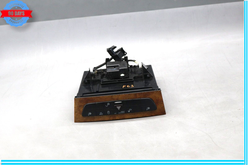 03-09 Mercedes E350 CLS55 AMG W219 Hazard Switch Control Panel Wood Oem
