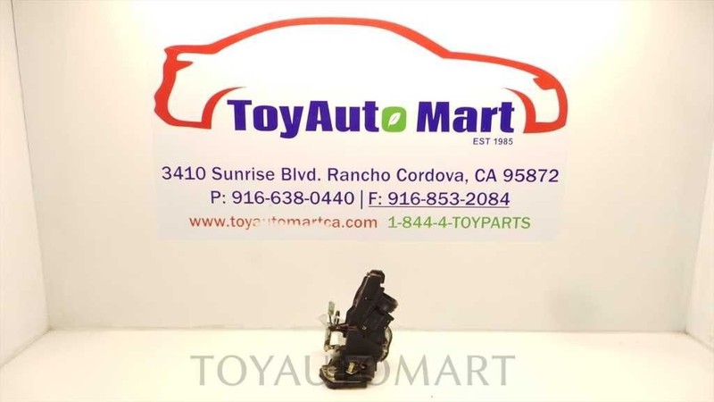 98-01 TOYOTA CAMRY PASSENGER SIDE REAR DOOR LOCK ACTUATOR ASSEMBLY